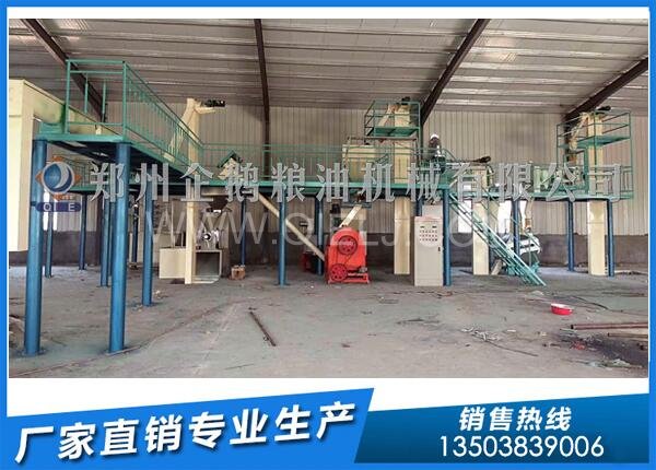 企鵝榨油機(jī):寧夏鹽池10T/D亞麻籽油壓榨生產(chǎn)線(xiàn)投產(chǎn)(圖3) 榨油機(jī)