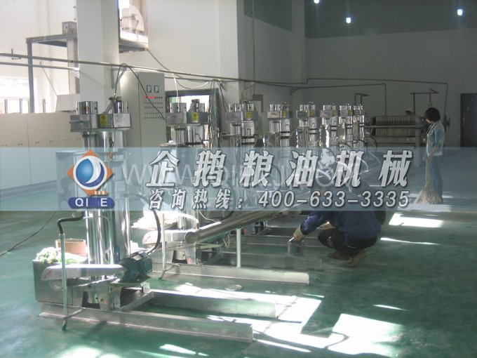 芝麻油壓榨處理設備，企鵝牌液壓榨油機勇于創(chuàng)新生產(chǎn)效率高(圖5)